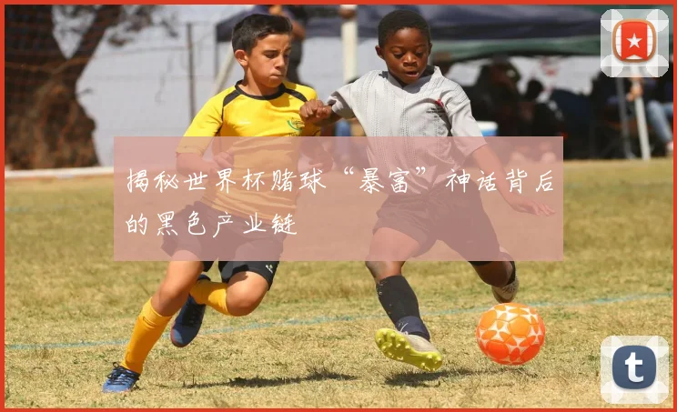 揭秘世界杯赌球“暴富”神话背后的黑色产业链