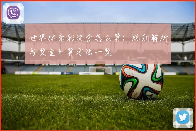 世界杯竞彩奖金怎么算：规则解析与奖金计算方法一览